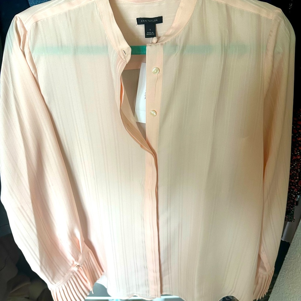 Ann Taylor Pink Blouse